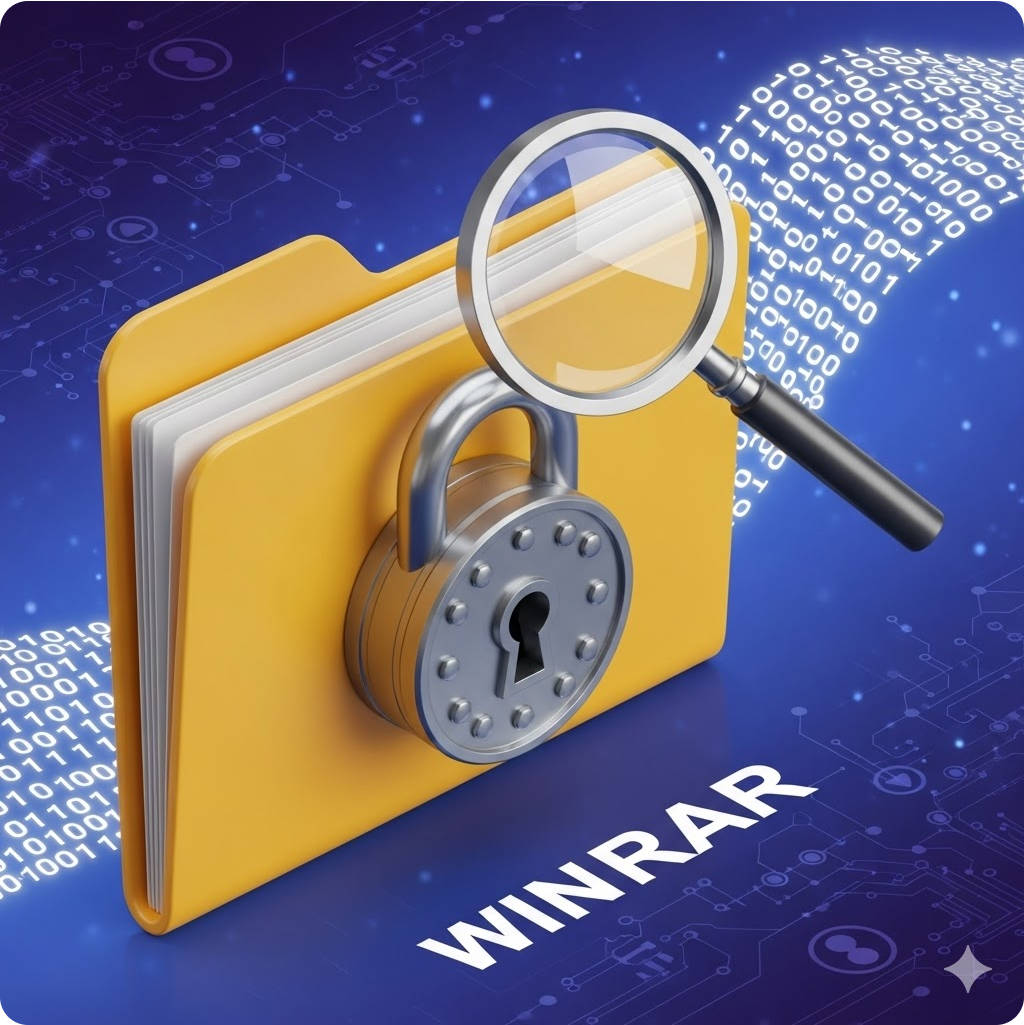 WinRAR 解压密码忘了怎么办