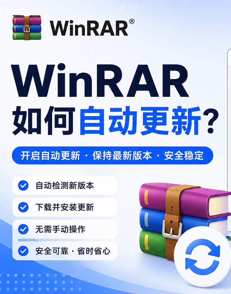 WinRAR如何自动更新